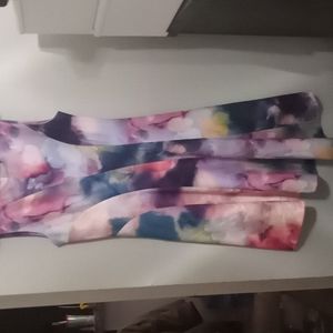 Purple💜 Water Print Dress